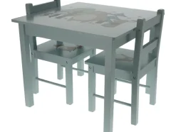 Mesa infantil con 2 sillas