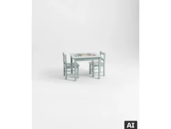 Mesa infantil con 2 sillas