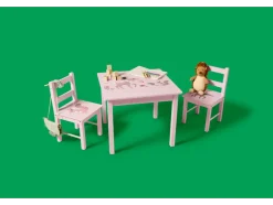 Mesa infantil con 2 sillas