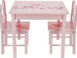 Mesa infantil con 2 sillas