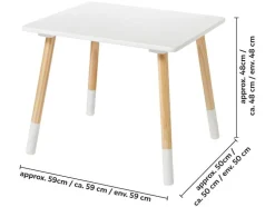 Mesa y sillas infantiles