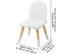Mesa y sillas infantiles