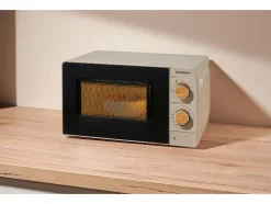 Microondas »SMWH 700 C1« con diseño de madera, aprox. 17 l.
