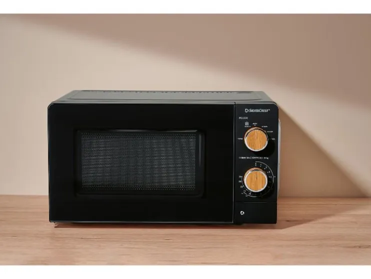 Microondas »SMWH 700 C1« con diseño de madera, aprox. 17 l.