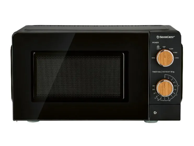 Microondas »SMWH 700 C1« con diseño de madera, aprox. 17 l.