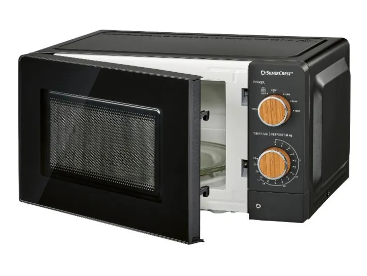 Microondas »SMWH 700 C1« con diseño de madera, aprox. 17 l.
