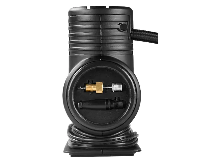 Mini compresor »UMK 10 E4«, con manómetro integrado.