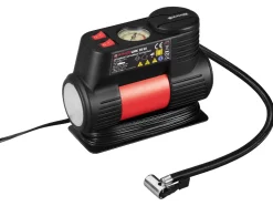 Mini compresor »UMK 10 E4«, con manómetro integrado.