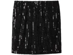 Minifalda de lentejuelas para mujer