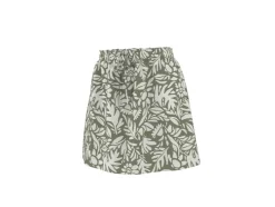 Minifalda de mujer con lino