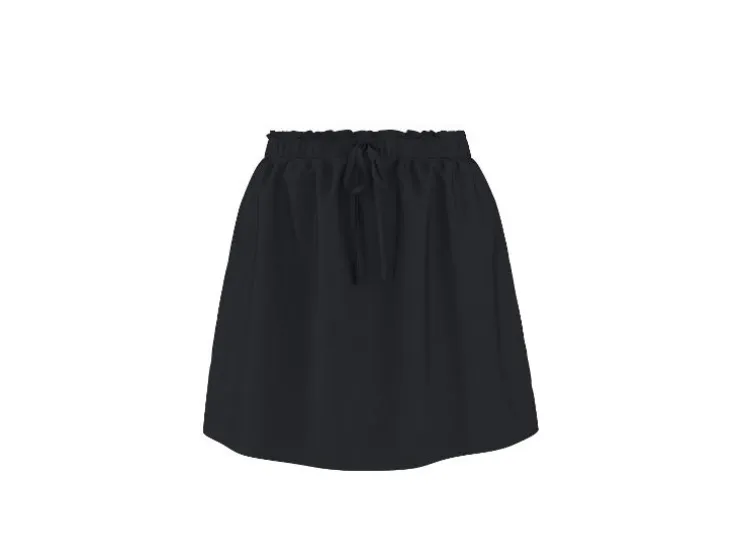 Minifalda de mujer con lino
