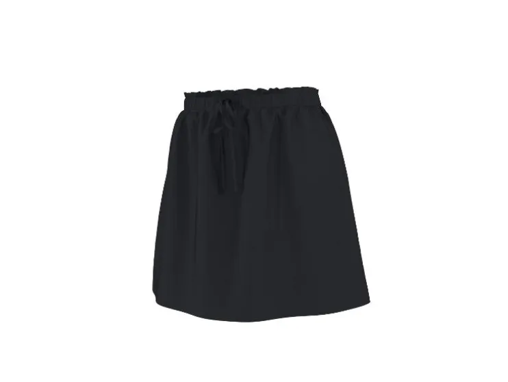Minifalda de mujer con lino