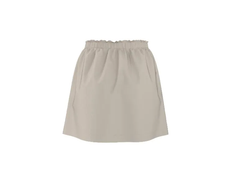 Minifalda de mujer con lino