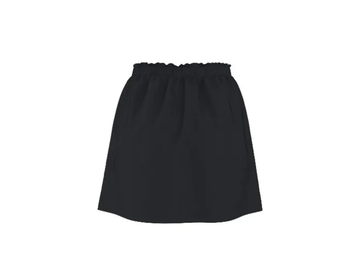 Minifalda de mujer con lino