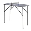 Mini mesa de ping-pong, con mecanismo plegable.