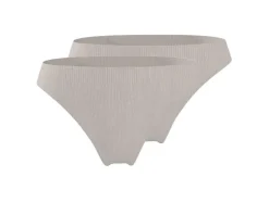 Minislips de canalé para mujer, 2 unidades.