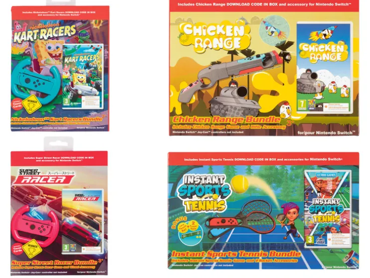 Mix de juegos para Switch