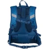 Mochila escolar, con sistema de transporte regulable en altura.