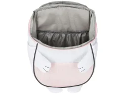 Mochila infantil, con acolchado en la espalda.
