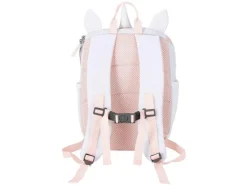 Mochila infantil, con acolchado en la espalda.