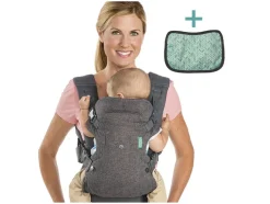 Mochila portabebé Flip 4 en 1, 4 posiciones de porteo.
