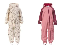 Mono de lluvia impermeable y térmico infantil
