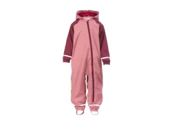 Mono de lluvia impermeable y térmico infantil