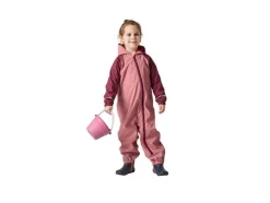 Mono de lluvia impermeable y térmico infantil
