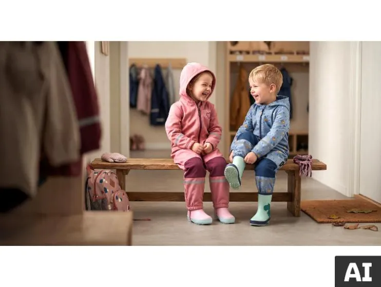Mono impermeable infantil