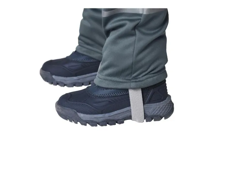 Mono impermeable y de barro de softshell con forro infantil