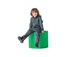 Mono impermeable y de barro de softshell con forro infantil