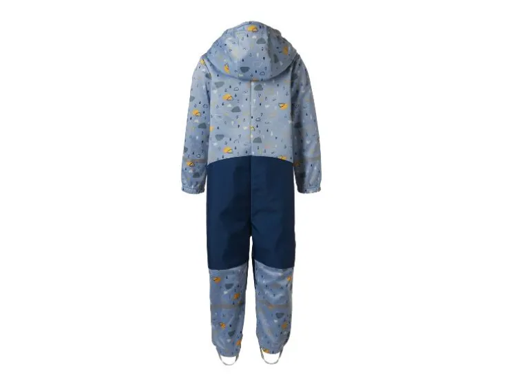 Mono impermeable y de barro de softshell con forro infantil