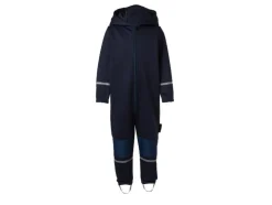 Mono impermeable y de barro de softshell con forro infantil