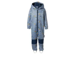 Mono impermeable y de barro de softshell con forro infantil