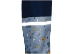 Mono impermeable y de barro de softshell con forro infantil