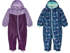 Monos de nieve con capucha para bebé y niño pequeño.
