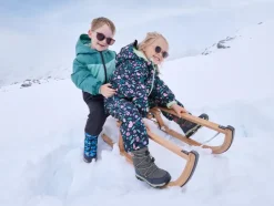 Monos de nieve con capucha para bebé y niño pequeño.