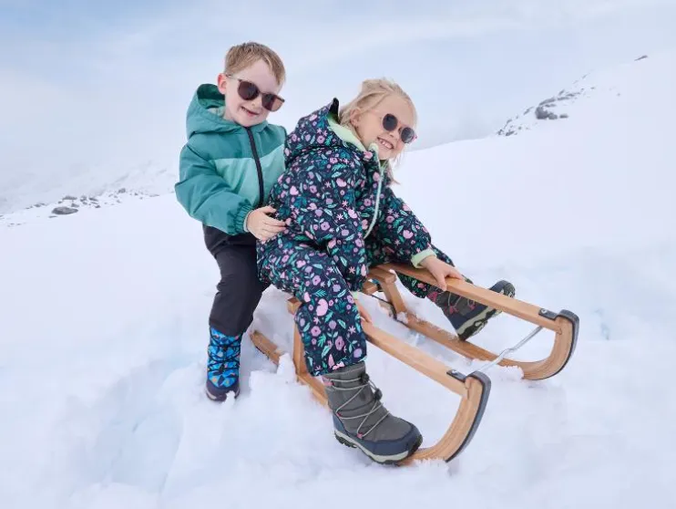 Monos de nieve con capucha para bebé y niño pequeño.