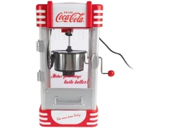 Máquina para hacer palomitas SNP-27CC, con recipiente de acero inoxidable.