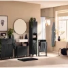 Mueble auxiliar de baño, An 60,4 x Pr 28 x Al 96 cm