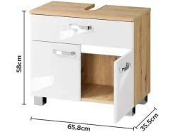 Mueble bajo lavabo Premium »Palermo«