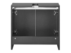 Mueble bajo para lavabo »Oslo«, con 2 puertas, antracita.