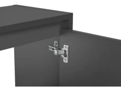 Mueble bajo para lavabo »Oslo«, con 2 puertas, antracita.