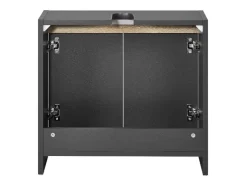 Mueble bajo para lavabo »Oslo«, con 2 puertas, antracita.