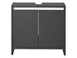Mueble bajo para lavabo »Oslo«, con 2 puertas, antracita.