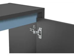 Mueble bajo para lavabo »Oslo«, con 2 puertas, antracita.