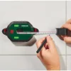 Nivel láser con flexómetro »PLLM 10 A1«, con indicador LED.