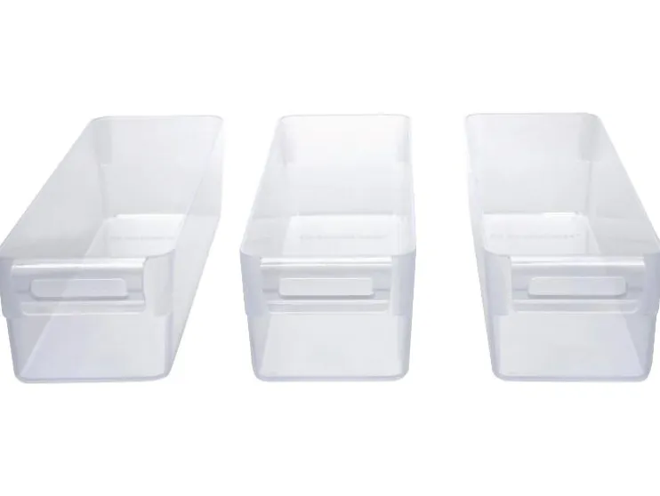 Organizador de nevera sin tapa PP S set de 3