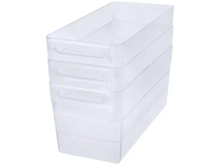 Organizador de nevera sin tapa, juego de 3, 5 L.