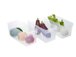 Organizador de nevera sin tapa, juego de 3, 5 L.